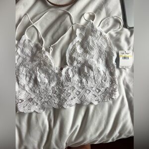 NWT free people bralette lace